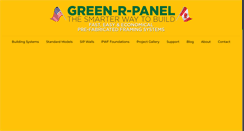 Desktop Screenshot of greenrpanel.com